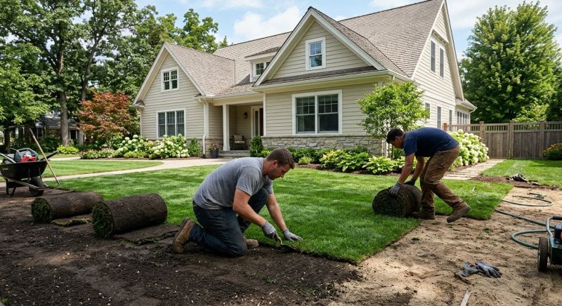 Fescue Sod Installation in Ventura County, CA