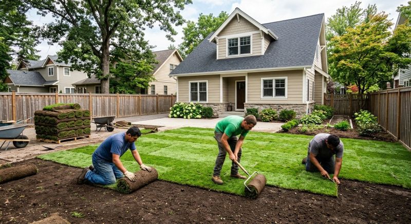 Sodding Service in Ventura County, CA